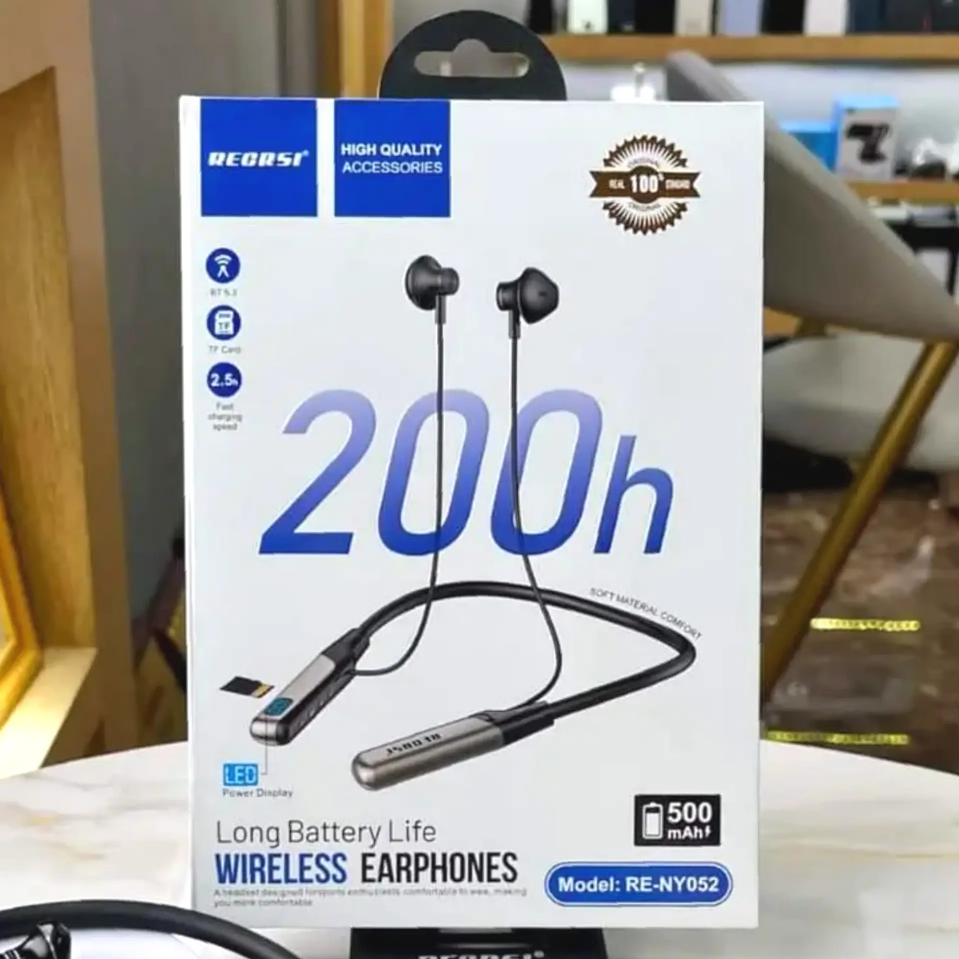 REGRSI Wireless Neckband 200 Hours